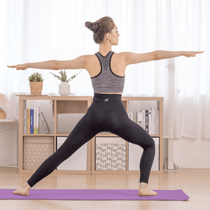 Respirant hanche-levage couleur unie conçu sans couture graphène à la mode cul Leggings sport leggings femmes - Product Image 3