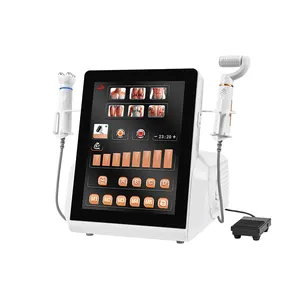 2 Handle Plasma Skin Tightening And Acne Scar Removal Machine RF And EMS Skin Rejuvenation For Home Use Beauty Equipment