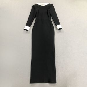 Abito Lungo Elegante su Misura 2025 con Schiena Scoperta e Maniche Lunghe per Donna, Abito da Sera di Lusso con Spacco, Vestito da Cerimonia - Product Image 6