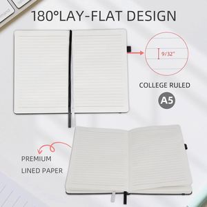 Libreta A5 de PU con Tapa Dura, Banda Elástica, Impermeable, Personalizable con Logotipo Empresarial, Regalo Empresarial, Promoción al por Mayor - Product Image 4
