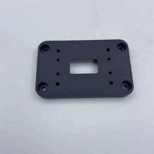 Usinage CNC sur mesure pour la fabrication de plaques de couverture d'équipement en aluminium, boîtiers usinés avec précision, plaques de base, anodisation noire et argentée - Product Image 4