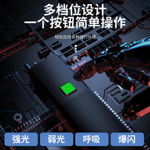 Nouveau phare avant de vélo en alliage d'aluminium LED, résistant à l'eau IP6, rechargeable, 4 modes, faisceau puissant, lampe de nuit pour la conduite - Product Image 3