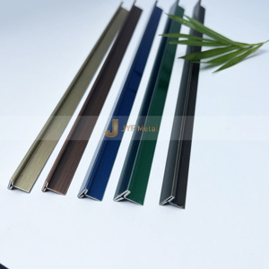 Profilé en T en acier inoxydable couleur PVD EX588 pour projet de décoration intérieure de luxe - Product Image 6