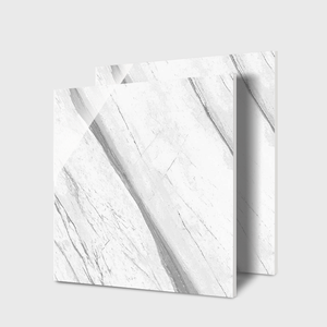 Piastrella in Porcellana Levigata Effetto Marmo Bianco Rettificato 1200x600mm, Superficie Senza Giunture Facile da Pulire per Design d'Interni Moderno - Product Image 1