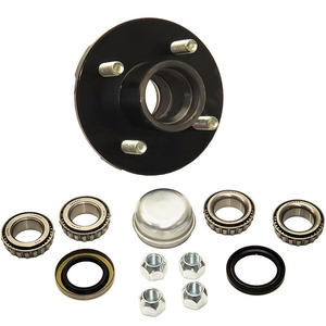 Fabricant professionnel de pièces : Essieu galvanisé pour remorque de bateau, moyeu complet L68149 LM12749, roulement HT250/QT450, 750 kg - Product Image 1