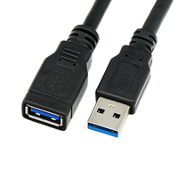 Câble d'extension USB 3.0 mâle vers femelle D3029 de 1,8 m de longueur