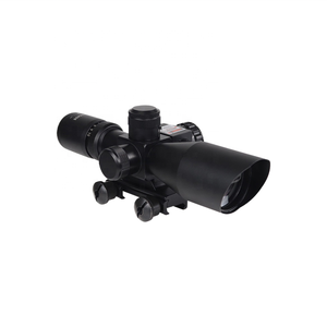 2.5-10x40 Red Green Illuminated Long Range <strong>Scope</strong> with Laser Combo Hunting Tactical Fully Multi-Coated - Product Image 1