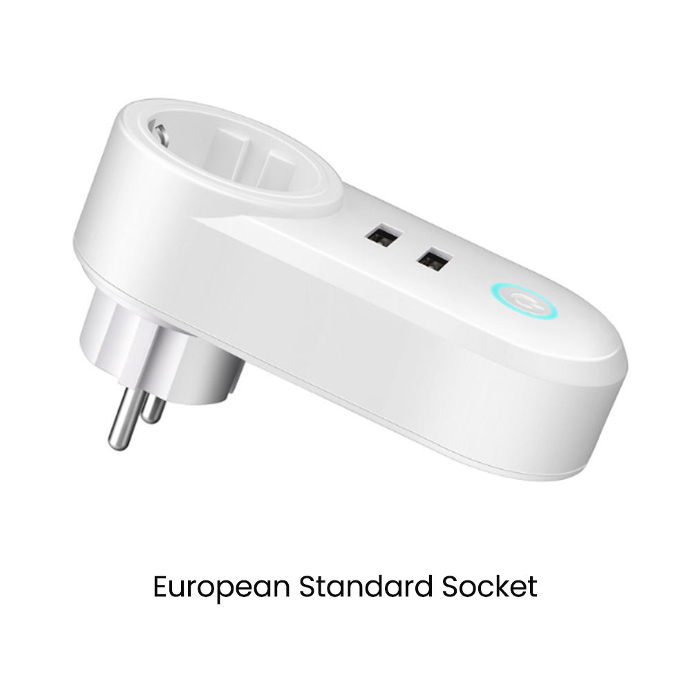 HONPNK31 ETL FCC Wifi Smart Switch Plug Outlet Smart Socket Remote Control Wireless Wall Mounted Smart Plug