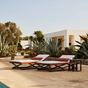 Tumbona de Madera de Teca de Estilo Moderno y Elegante para Exteriores con Cojín para Playa y Piscina - <span class=keywords><strong>Oza</strong></span> - Product Image 6