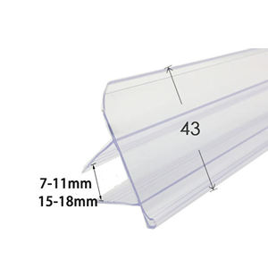 Portaetiquetas de Plástico para Precio, PVC, para Estantes de Madera y Césped de 7-18 mm, Venta al Por Mayor - Product Image 1