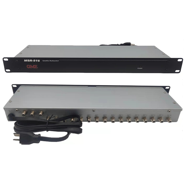 Factory Hot Sales 5 X 16 Rack-Mounted 14V/18V Satellite Cascade SAT. Multiswitch