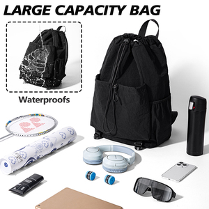 <span class=keywords><strong>Sac</strong></span> à dos avec logo personnalisé pour les sports de plein air <span class=keywords><strong>sac</strong></span> à dos de badminton sacs à cordon pour le sport raquette de <span class=keywords><strong>tennis</strong></span> <span class=keywords><strong>sac</strong></span> à dos pour le badminton - Product Image 4