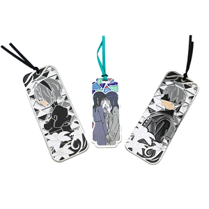 Factory Customized Cutout Metal Epoxy Soft Enamel Carton Characters Lovers <b>Gift</b> Promotional Bookmarks Bookmark <b>Gift</b> <b>Set</b> - Product Image 3