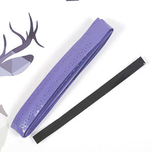 Cinta de agarre para raqueta LGSJ, para tenis y bádminton, antideslizante, perforada, universal, color azul, accesorio. - Product Image 3