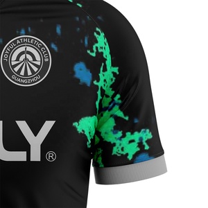 HEALY Maglia da <span class=keywords><strong>Calcio</strong></span> Alla Moda e Resistente, Traspirante, ad Asciugatura Rapida, Leggera, a Maniche Corte, per Tutte le Stagioni, Top Sportivo Trendy - Product Image 5