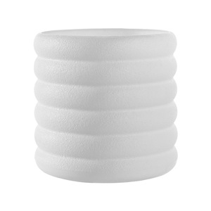 Maceta Creativa de Plástico Grueso, Tridimensional, Transpirable, con Transmisión de Luz, Blanca, Decorativa para Balcón - Product Image 5