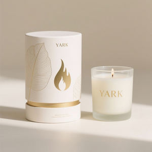 Luxury Magnetic Closure Gift Box Custom Hard Cardboard for <b>Candle</b> Packaging Meet Gifting Display Needs for Retail and Wholesale - Product Image 1