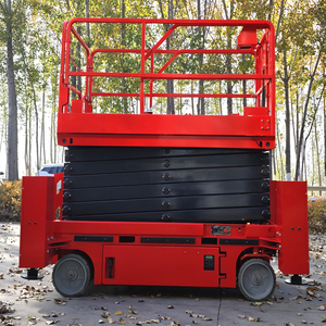 Скидка! Мобильный подъемник (8м, 10м, 12м, 14м, 16м), ножничный подъемник, электрический подъемник, рабочая платформа. - Product Image 4