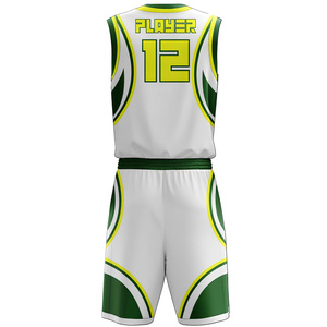 Uniformes Deportivos de Baloncesto con Logotipo Personalizado, Precios Razonables, Uniformes sin Mangas para Equipos de Baloncesto - Product Image 3