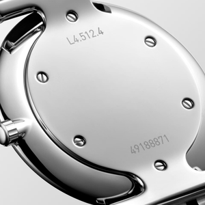 Reloj de Cuarzo para Mujer, Pulsera Redonda de Acero Inoxidable, Marcadores de Diamantes, Esfera de Nácar, Elegante Reloj de Pulsera Longinesing - Product Image 6