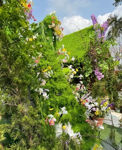 Césped Artificial <span class=keywords><strong>de</strong></span> Musgo Filiforme Simulado, Césped Artificial para Bonsái, Planta Verde, Micropaisaje, Decoración Ecológica con <span class=keywords><strong>Plantas</strong></span> - Product Image 6