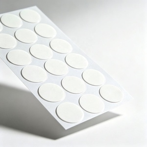Pegatinas de enmascarar transparentes de acrílico de 60 mm, personalizadas, troqueladas, de doble cara, nano, resistentes al calor, activadas por agua, impermeables y termofusibles. - Product Image 1