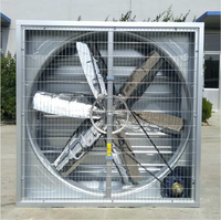 Ventilateur extracteur industriel robuste de 50 pouces pour serre, ferme, poulailler, extracteur de chaleur mural