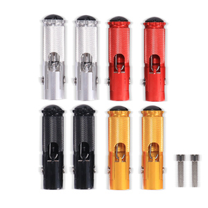 CNC Phổ Nhôm Xe Máy Gấp Phía Sau Chân Chỗ Để Chân Chốt Cho Quán Cà Phê Racer Chopper Bobber - Product Image 1