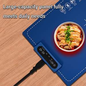 Portable Fast Even Heating <b>Trays</b> <b>Food</b> <b>Warmer</b> Pad <b>Food</b> Warming Mat Electric Warming <b>Tray</b> Silicone Heating Mats <b>for</b> <b>Food</b> - Product Image 3