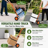 Chariot à plantes robuste réglable avec roues pour pots de fleurs, patio, jardin, intérieur et extérieur