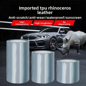 Película Protetora Universal para Portas de Carro, Adesivo Transparente Anti-Risco e Anti-Sujeira para Pintura Elétrica Rhino Skin, Porta-Malas Dianteiro e Teto - Product Image 5