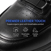 Chaussures décontractées pour hommes, légères, confortables, noires, sportives, avec logo personnalisé, fabrication OEM en gros