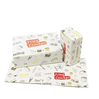 Caja de Embalaje Personalizada para Pollo Frito de Grado Alimenticio