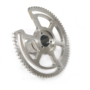 Chất lượng cao <span class=keywords><strong>CNC</strong></span> sản xuất một phần OEM tùy chỉnh đường kính lớn thép không gỉ thẳng thúc đẩy bánh răng phần bánh xe - Product Image 2