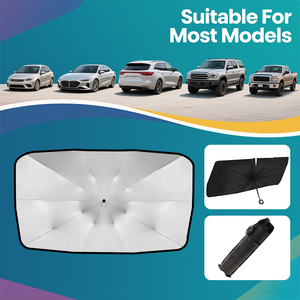 Venta al por mayor <span class=keywords><strong>sombrilla</strong></span> sol logotipo personalizado <span class=keywords><strong>sombra</strong></span> personalizado proveedor paraguas para coche - Product Image 5