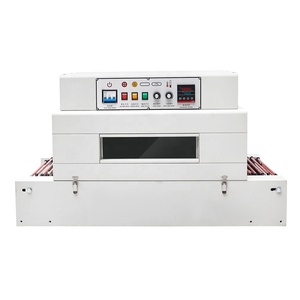 Semi-Automatic Electric Motor PVC/POF/PE Heat Tunnel Shrink Wrap Machine for Beverage Commodity & Cans - Product Image 2