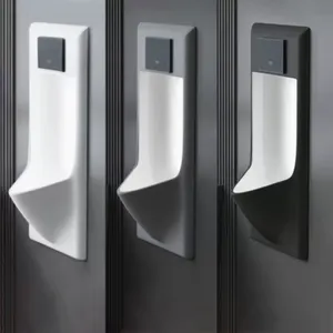 Neues Design Keramik Urinal Schüssel Porzellan Wand montiert trocken wasserlos Badezimmer Mann Urinal Toilette