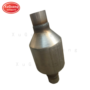 XUGUANG Универсальный вращающийся круглый керамический сотовый каталитический нейтрализатор с корпусом ниппеля круглый 114 Euro1 <span class=keywords><strong>2</strong></span> <span class=keywords><strong>3</strong></span> 4 56 выхлопной трубы <span class=keywords><strong>2</strong></span>" - Product Image 2