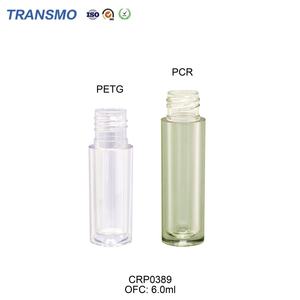 Tube de brillant à lèvres rechargeable PCR transparent de 6 ml, vente en gros de tubes de brillant à lèvres vides de 6 ml et emballages - Product Image 3