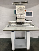 Machine à broder industrielle informatisée à tête unique Maquina De Bordar Broderie Bordadora Broder pour broderie personnalisée