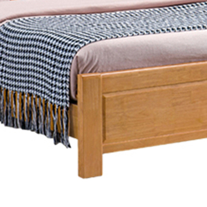 Cadre <span class=keywords><strong>de</strong></span> <span class=keywords><strong>lit</strong></span> simple ou double <span class=keywords><strong>de</strong></span> style nordique en bois massif, mobilier <span class=keywords><strong>de</strong></span> chambre à coucher pour adultes, ensemble <span class=keywords><strong>de</strong></span> <span class=keywords><strong>lit</strong></span> en bois simple - Product Image 4