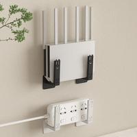 Support mural sans perçage pour routeur Wi-Fi et multiprise - Étagère adhésive pour décodeur TV