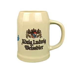 300ml, 500ml, 1000ML Novo Design Clássico Caneca De Cerveja Tambor Em Forma De Impressão logotipo Sublimação Branco Cerâmica Stein <span class=keywords><strong>Mug</strong></span> Presente Corporativo - Product Image 4