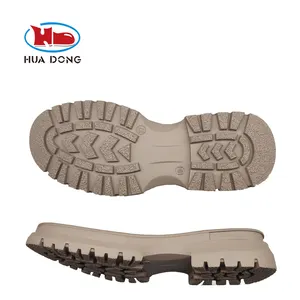 Sole Expert Huadong Soft Weight Light Woman Sole Tpr Material Making Causal Leather Shoe