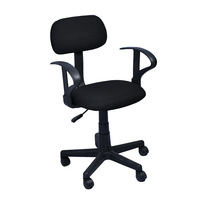 Chaise pivotante ergonomique moderne et minimaliste pour étudiants, idéale pour le bureau à domicile et les petits appartements, confort pour une utilisation prolongée