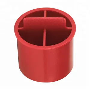 Type K copper tubing piping hole plastic cap