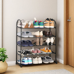 Étagère à chaussures Jinsheng en métal, 5 niveaux, pour entrée, chambre, structure robuste - Product Image 1