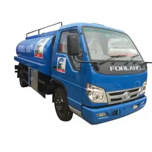 Forland truk bahan bakar bandara mini China harga 4x2 4000l produsen truk bahan bakar ponsel