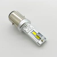 Bombilla de faro LED para motocicleta H6 S2 BA20D BA20S BA21D Hi/Lo Beam 60W 4000LM ATV Scooter ciclomotor Motor bicicleta ciclo 12V lámpara LED
