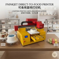 Принтер для пищевой печати Fninkjet A3 Pro с печатающей головкой XP600, прямая печать на тортах, быстрая автоматическая фотопечать пищевыми чернилами